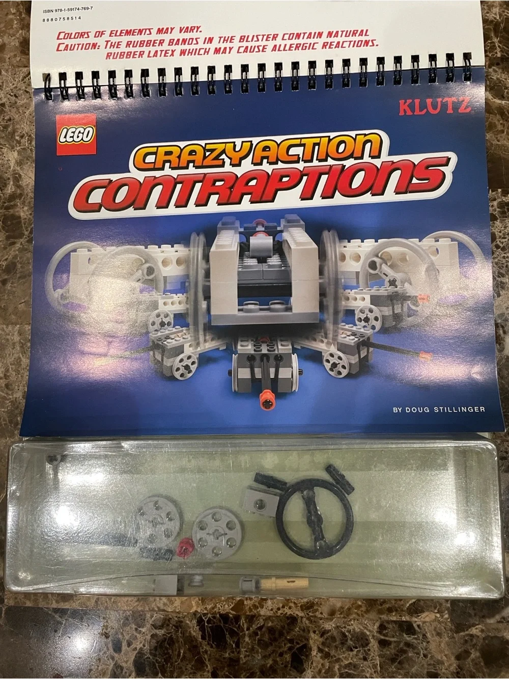 LEGO Crazy Action Contraptions Kids Building Kit -pieces are missing